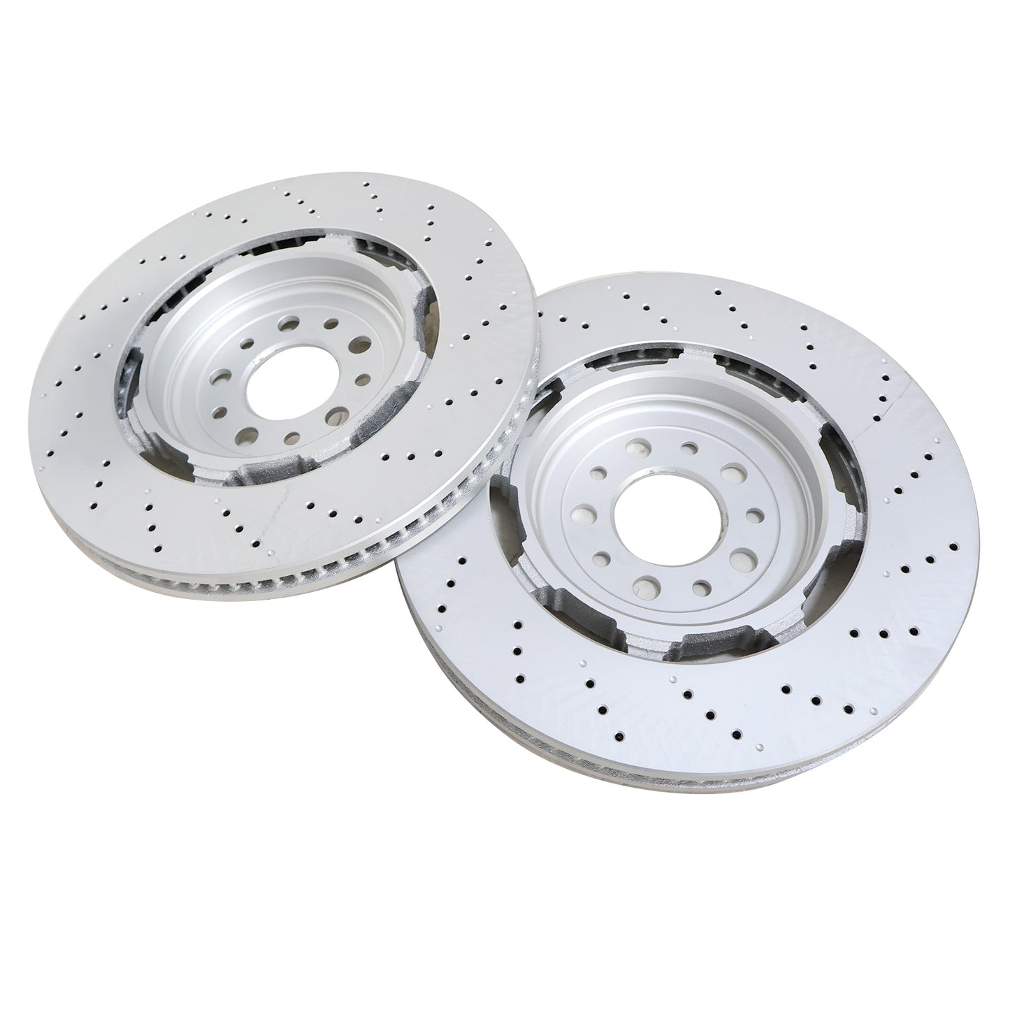 Front Brake Rotors Fit For 2017-2021 Alfa Romeo Giulia Stelvio Quadrifoglio
