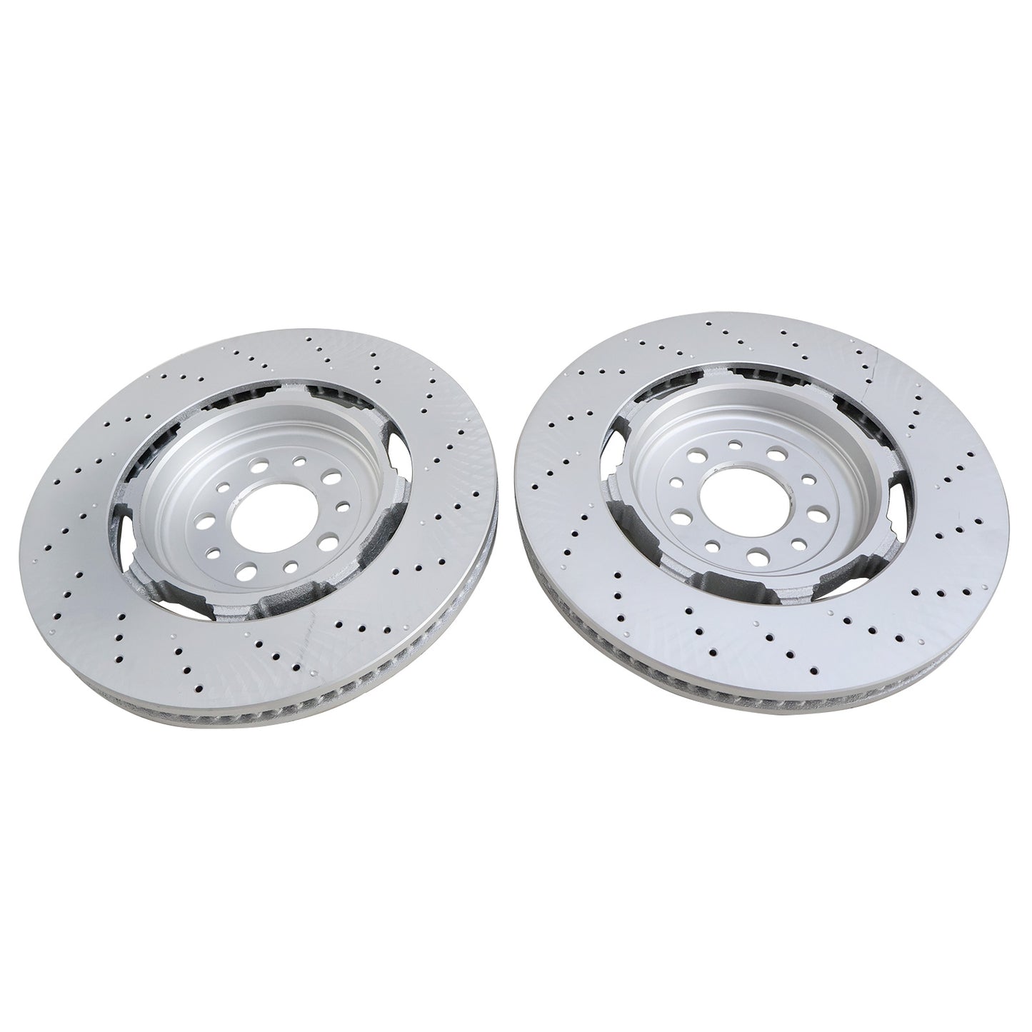 Front Brake Rotors Fit For 2017-2021 Alfa Romeo Giulia Stelvio Quadrifoglio