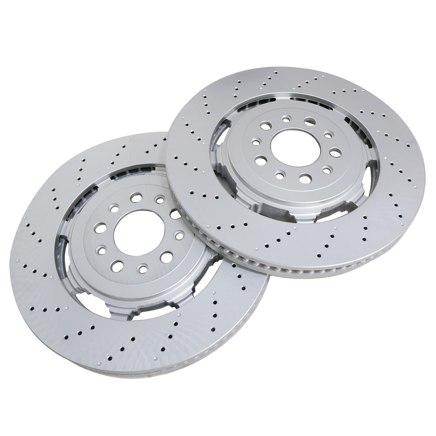 Front Brake Rotors Fit For 2017-2021 Alfa Romeo Giulia Stelvio Quadrifoglio