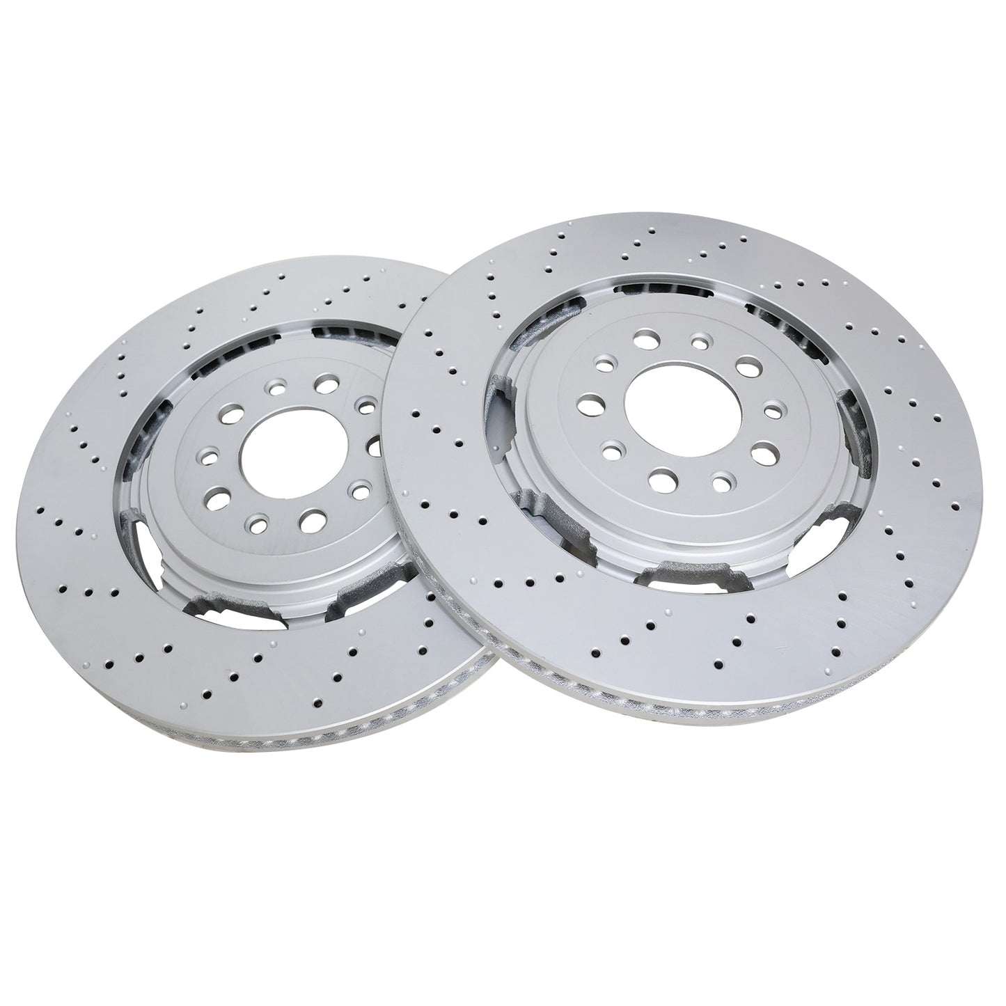 Front Brake Rotors Fit For 2017-2021 Alfa Romeo Giulia Stelvio Quadrifoglio
