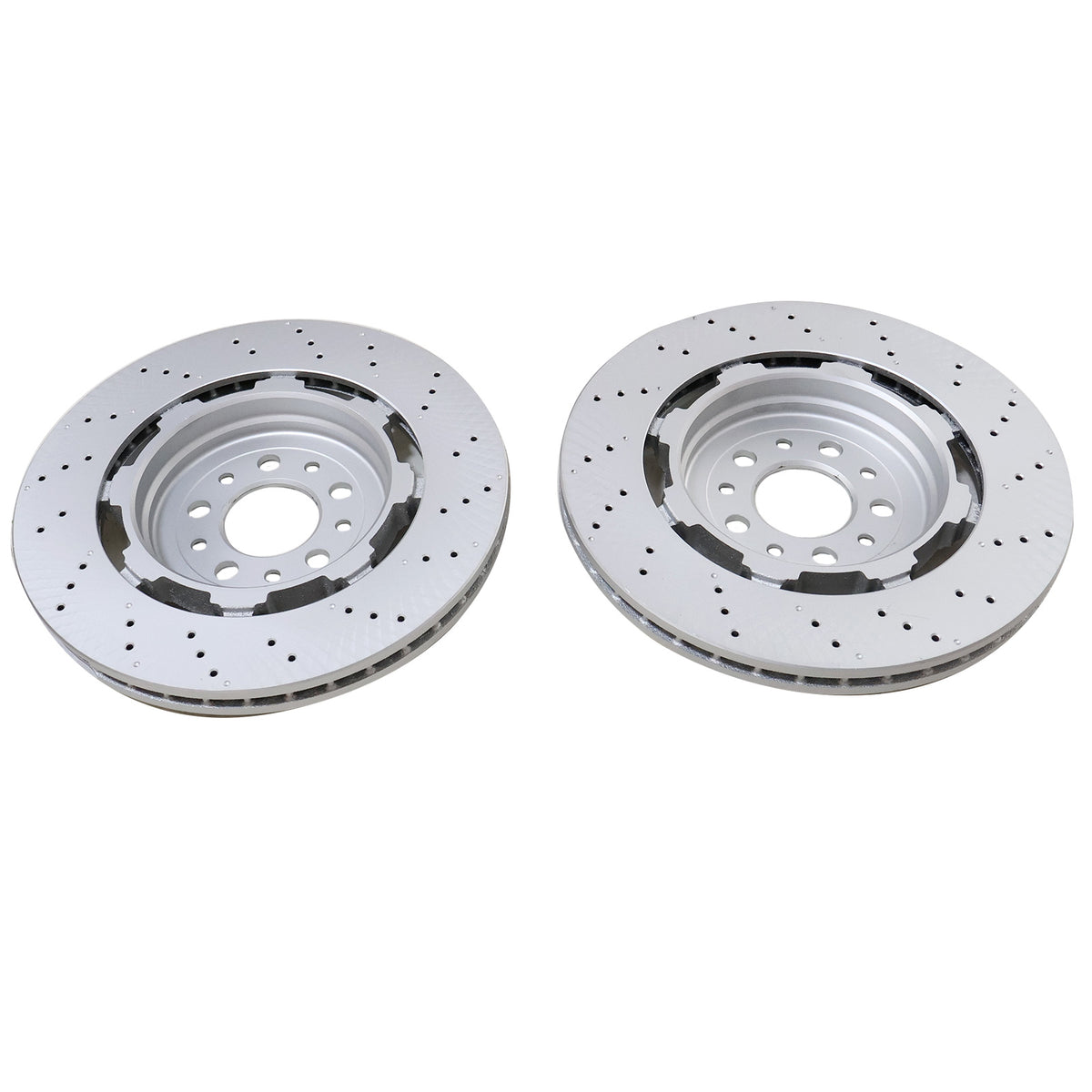 Rear Brake Rotors Fit For 2017-2021 Alfa Romeo Giulia Stelvio Quadrifoglio