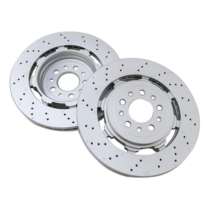 Rear Brake Rotors Fit For 2017-2021 Alfa Romeo Giulia Stelvio Quadrifoglio