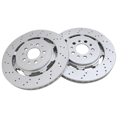Rear Brake Rotors Fit For 2017-2021 Alfa Romeo Giulia Stelvio Quadrifoglio
