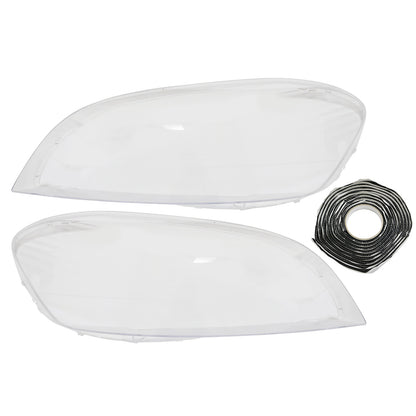 2x For Volvo XC60 2009-2013 Left+Right Front Headlamp Headlight Clear Cover Lens