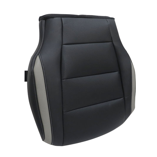 Front Passenger Bottom Leather Seat Cover Black For 2019 2020 Ford F-150