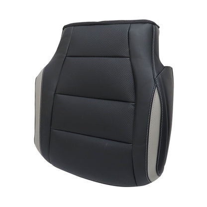 Front Passenger Bottom Leather Seat Cover Black For 2019 2020 Ford F-150