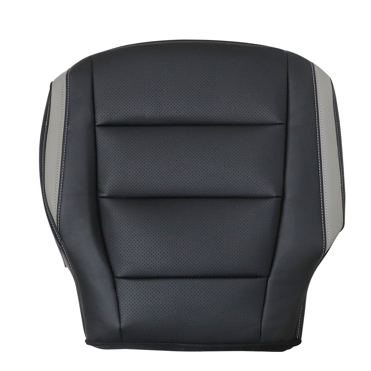 Front Passenger Bottom Leather Seat Cover Black For 2019 2020 Ford F-150