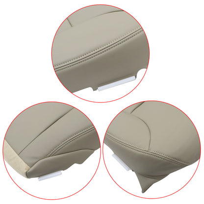 Fits 2002-06 Lexus ES300 ES330 Driver Bottom Non-Perforated Leather Seat Cover
