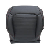 For 2011-2018 Volkswagen Jetta GLI Driver Bottom PERF Leather Seat Cover Black