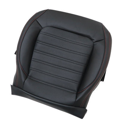 For 2011-2018 Volkswagen Jetta GLI Driver Bottom PERF Leather Seat Cover Black