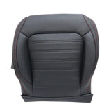 For 2011-2018 Volkswagen Jetta GLI Passenger Bottom Perforated Seat Cover Black