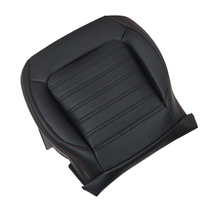 For 2011-2018 Volkswagen Jetta GLI Passenger Bottom Perforated Seat Cover Black