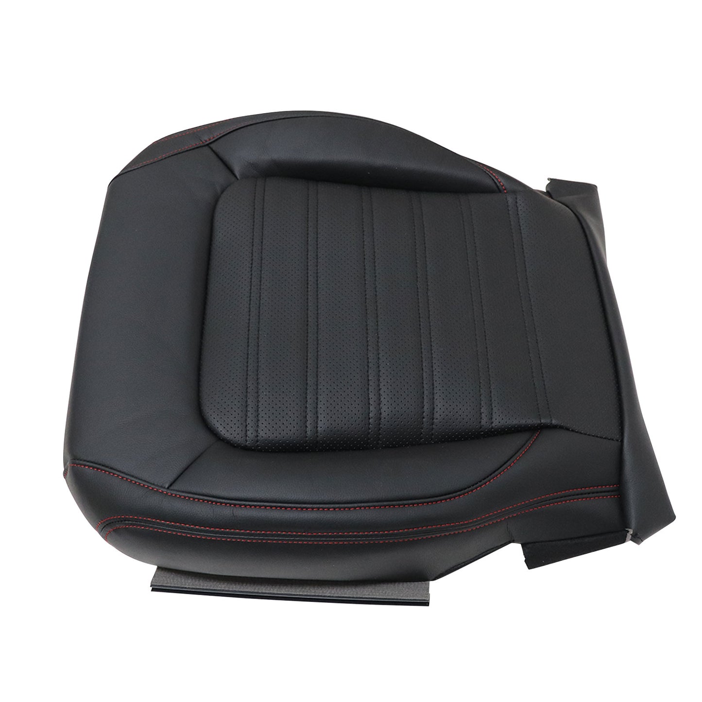 For 2011-2018 Volkswagen Jetta GLI Passenger Bottom Perforated Seat Cover Black