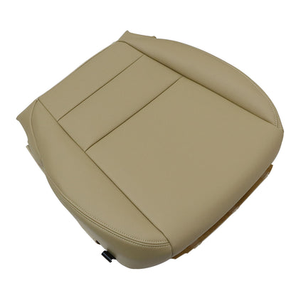 For 2007-2013 Acura MDX Front Driver Seat Bottom Leather Replacement Cover Tan