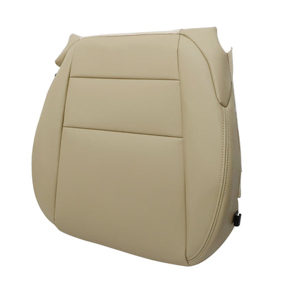 For 2007 to 2012 Acura MDX Passenger Seat Bottom Leather Replacement Cover Tan