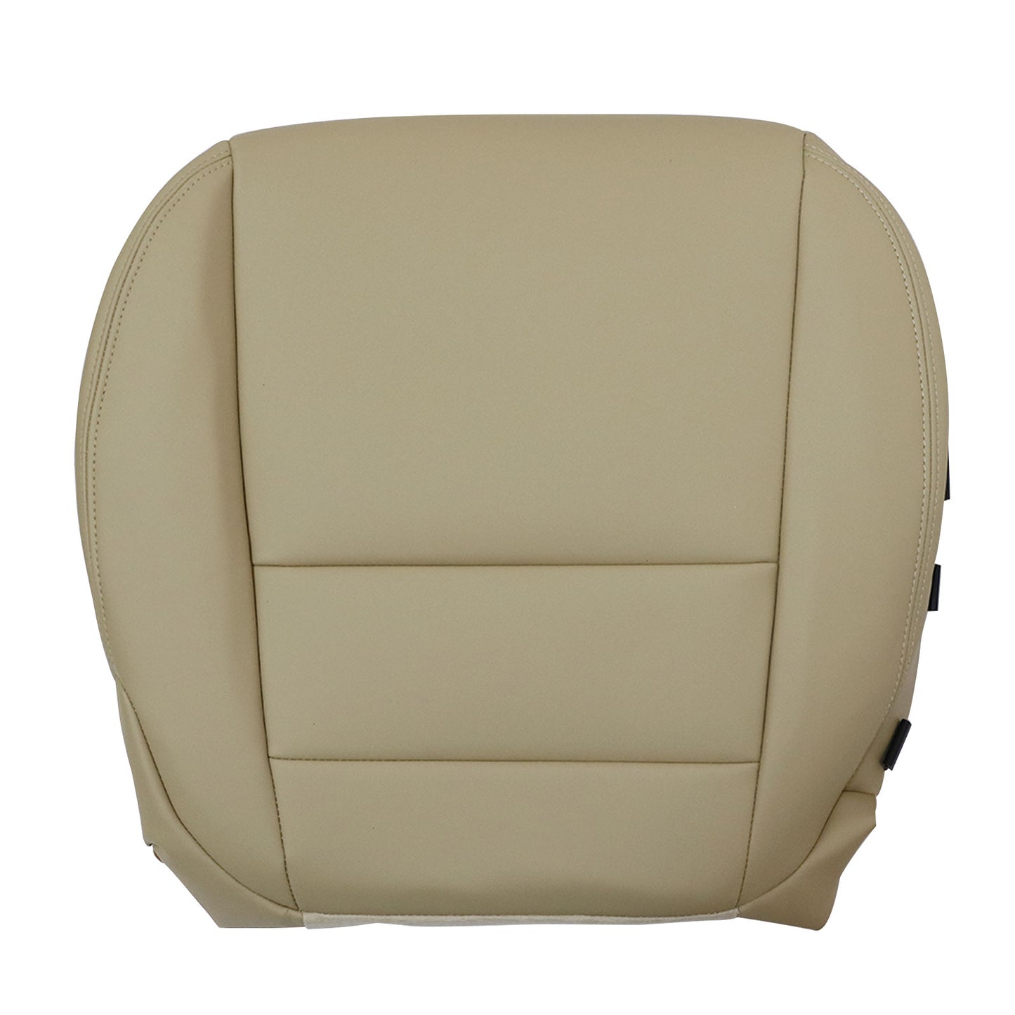 For 2007 to 2012 Acura MDX Passenger Seat Bottom Leather Replacement Cover Tan