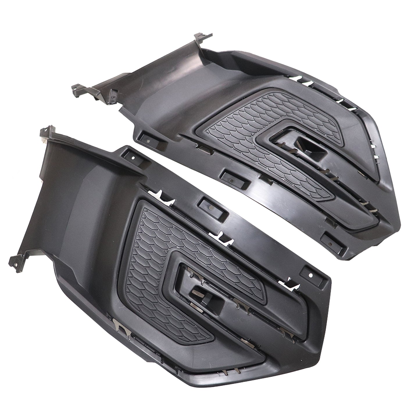 2Pcs Front Left & Right Fog Light Cover Set Fits For 2016-2019 Ford Explorer New