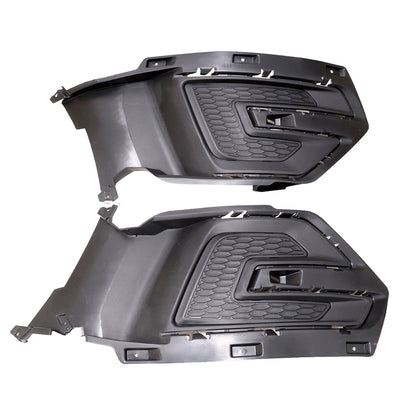 2Pcs Front Left & Right Fog Light Cover Set Fits For 2016-2019 Ford Explorer New