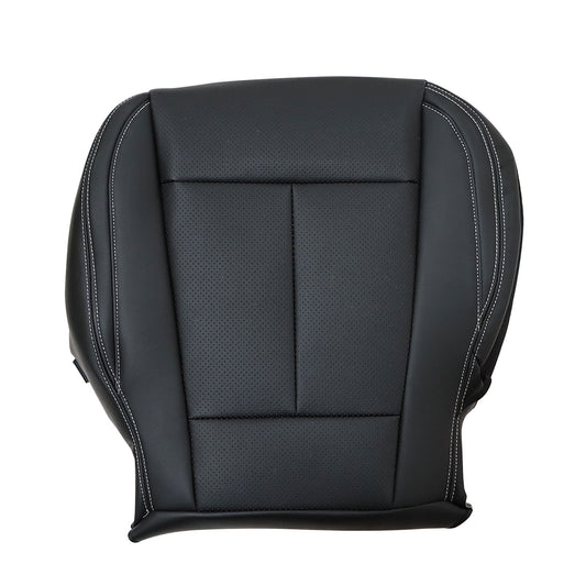 Fits 2015-2021 Ford F-150 Super Crew Cab Driver Bottom Seat Cover Black