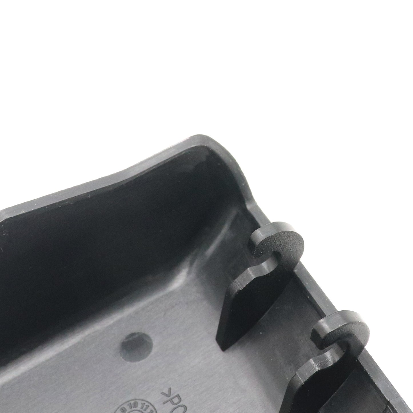 Pair Rear Window Liftgate Glass Hinge Cover Trim for Jeep Wrangler JK 2007-2017