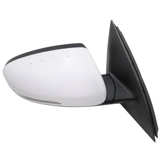 6Pin White Right Passenger Mirror Heated Manual Fold For Kia Optima 2014-2015