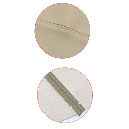 Fits 2003-2007 Honda Accord Leather Center Console Lid Armrest Cover Beige