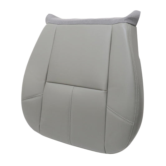 For 2007-2014 Chevy Silverado 1500 2500 3500 HD Driver Bottom Seat Cover Dk Gray