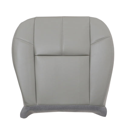 For 2007-2014 Chevy Silverado 1500 2500 3500 HD Driver Bottom Seat Cover Dk Gray