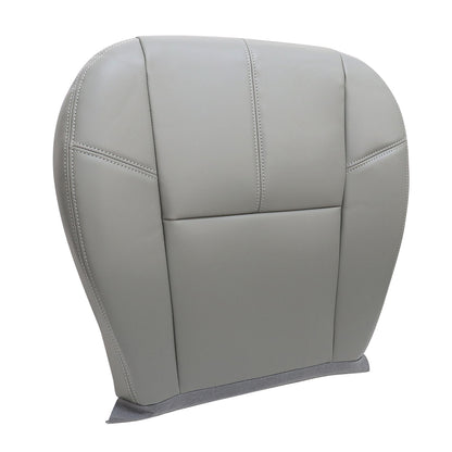 For 2007-2014 Chevy Silverado 1500 2500 3500 HD Driver Bottom Seat Cover Dk Gray