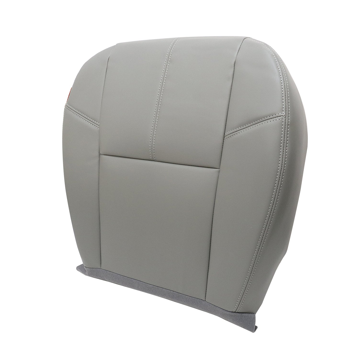 For 2007-2014 Chevy Silverado 1500 2500 3500 HD Driver Bottom Seat Cover Dk Gray