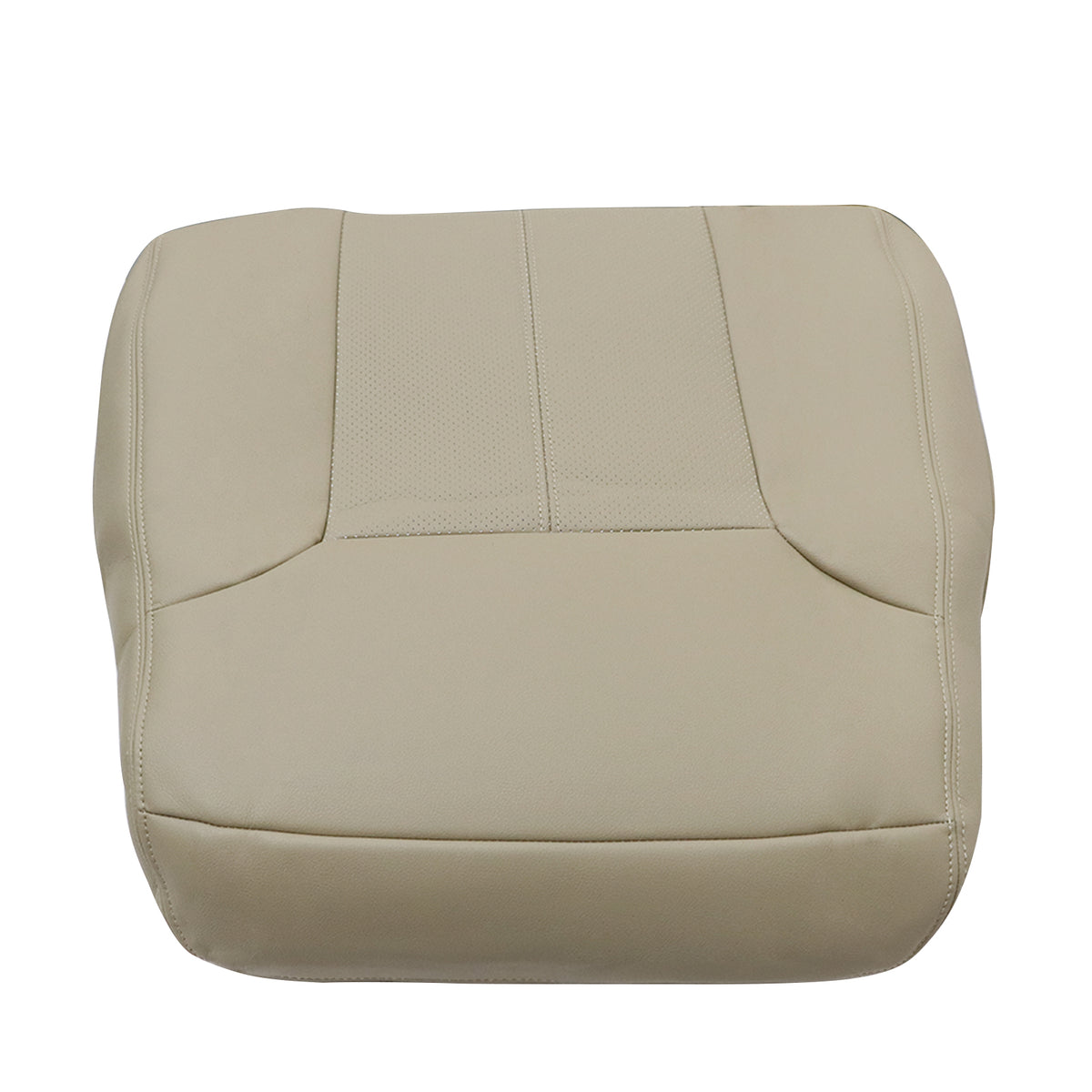 For 2013 2014 Ford F250 F350 Lariat Driver Top Synthetic Leather Seat Cover TAN