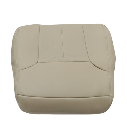 For 2013 2014 Ford F250 F350 Lariat Driver Top Synthetic Leather Seat Cover TAN