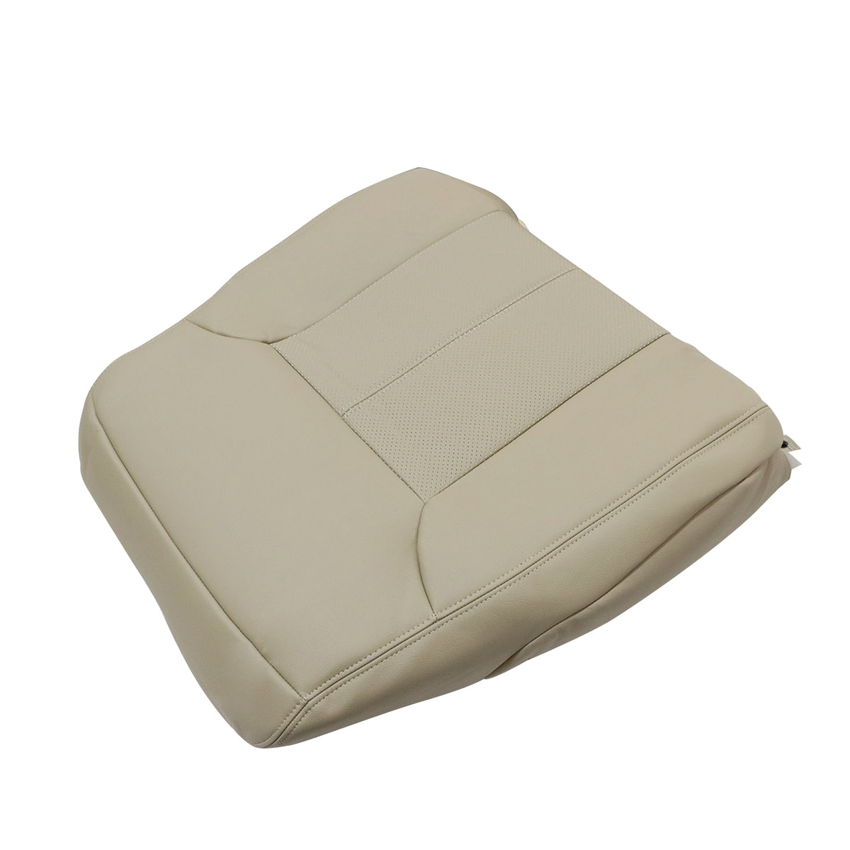 For 2013 2014 Ford F250 F350 Lariat Driver Top Synthetic Leather Seat Cover TAN