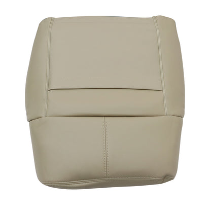 For 2013 2014 Ford F250 F350 Lariat Driver Top Synthetic Leather Seat Cover TAN