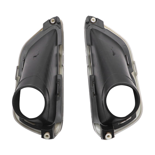 Left & Right Front Fog Lamp Covers Bezel Fits For Jeep Grand Cherokee 2017-2021