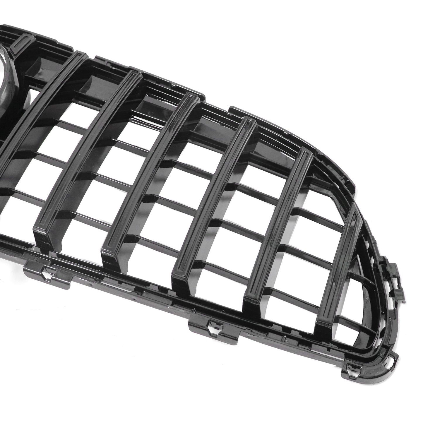 FRONT UPPER GRILLE FOR MERCEDES BENZ W218 CLS500 CLS550 2015-18 BLACK