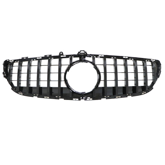 FRONT UPPER GRILLE FOR MERCEDES BENZ W218 CLS500 CLS550 2015-18 BLACK