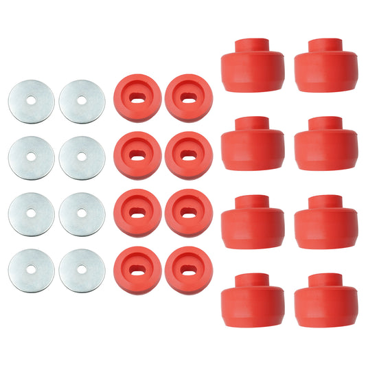 24Pcs For Chevy Silverado Sierra 2/4WD 1999-2014 Body and Cab Mount Bushing Kit