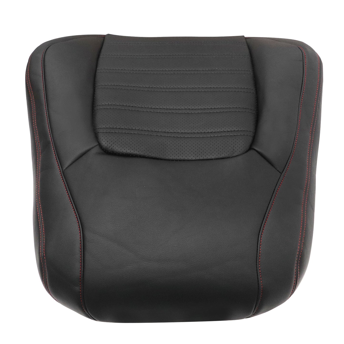 Driver Top Leather Seat Cover Black For 2011-2018 Volkswagen Jetta GLI Autobahn