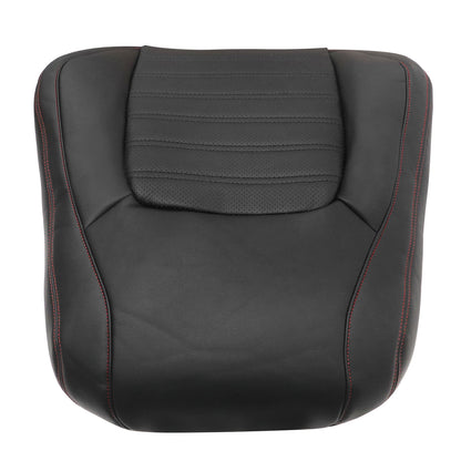 Driver Top Leather Seat Cover Black For 2011-2018 Volkswagen Jetta GLI Autobahn