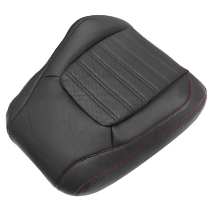 Driver Top Leather Seat Cover Black For 2011-2018 Volkswagen Jetta GLI Autobahn