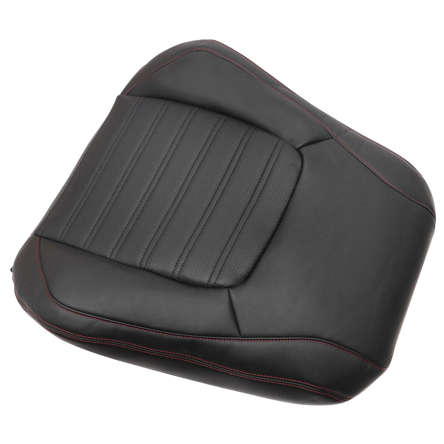 Driver Top Leather Seat Cover Black For 2011-2018 Volkswagen Jetta GLI Autobahn