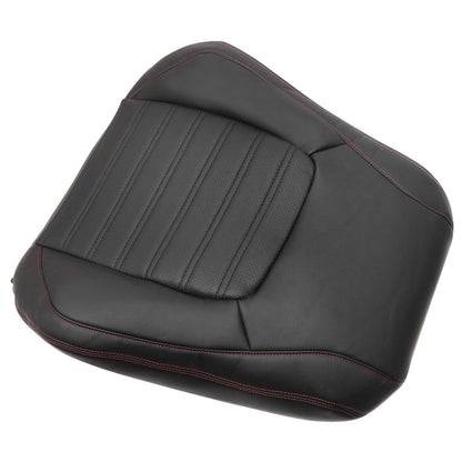Driver Top Leather Seat Cover Black For 2011-2018 Volkswagen Jetta GLI Autobahn
