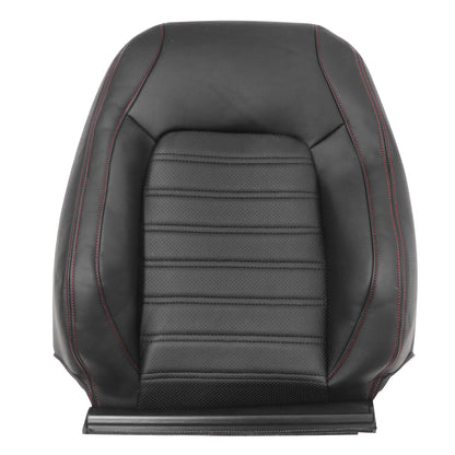 Driver Top Leather Seat Cover Black For 2011-2018 Volkswagen Jetta GLI Autobahn
