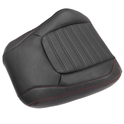 Passenger Top Perforated Seat Cover Black For 2011 to 2018 Volkswagen Jetta GLI