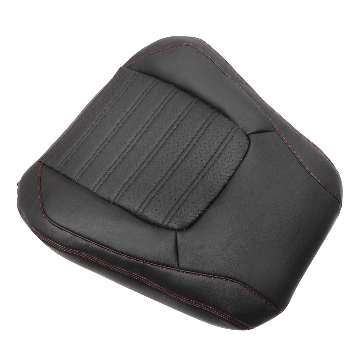Passenger Top Perforated Seat Cover Black For 2011 to 2018 Volkswagen Jetta GLI