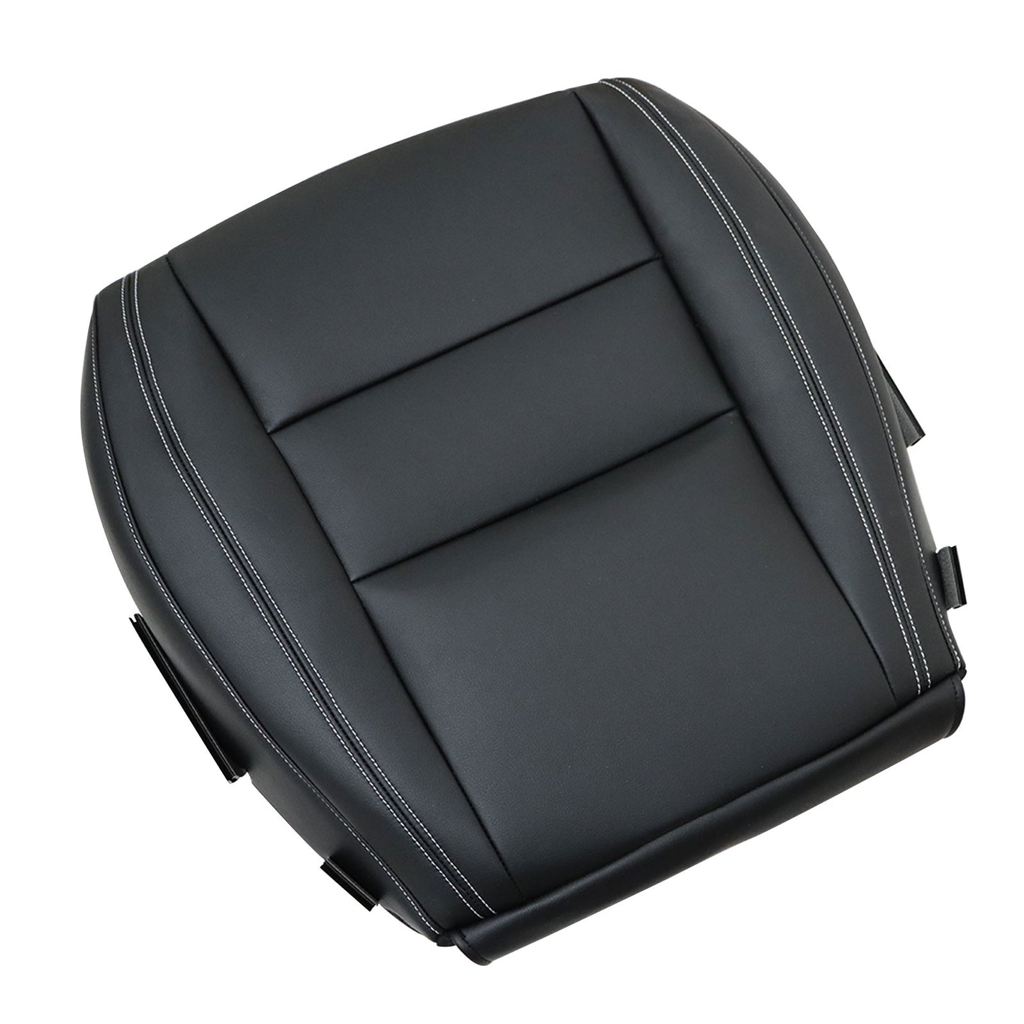 New 2011-2021 Fits Jeep Grand Cherokee Driver Bottom Leather Seat Cover Black