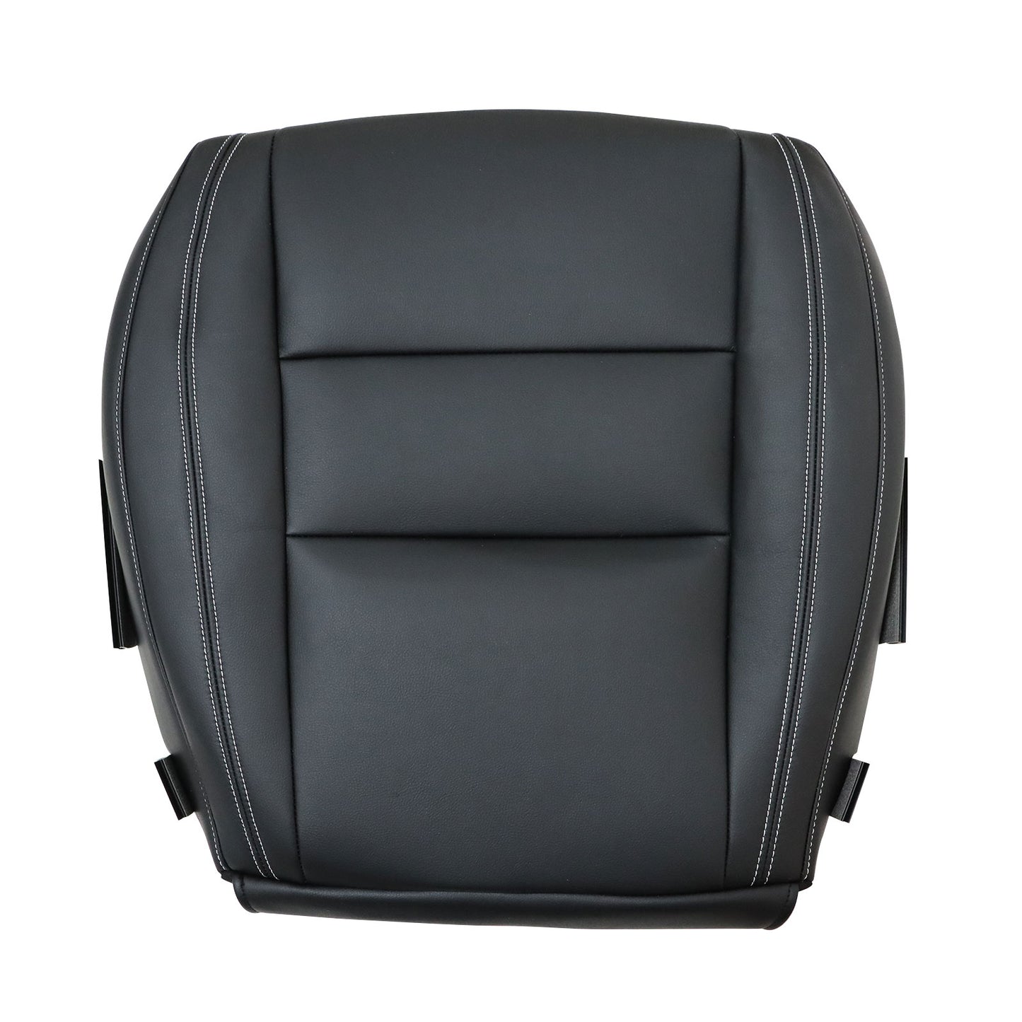 New 2011-2021 Fits Jeep Grand Cherokee Driver Bottom Leather Seat Cover Black
