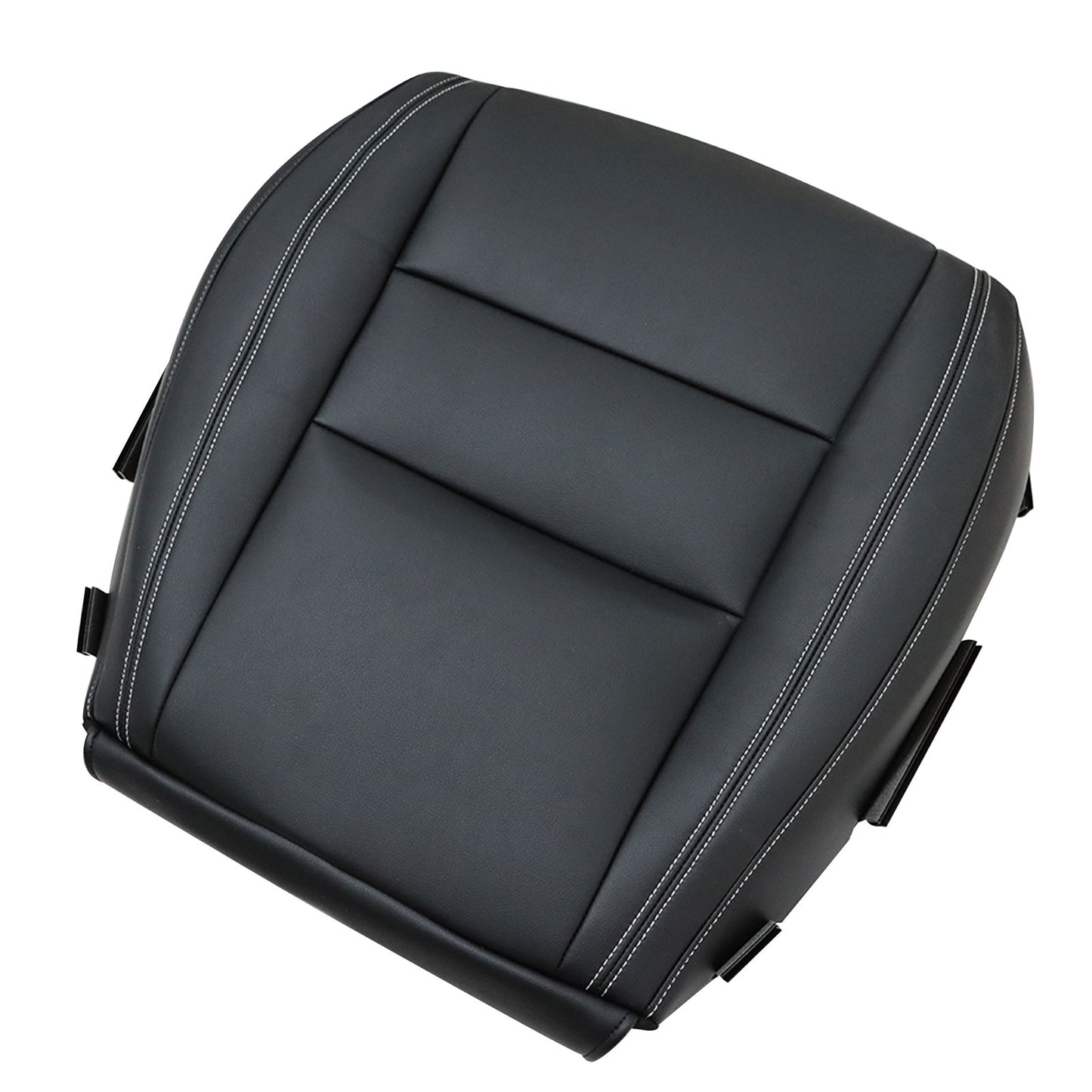 New 2011-2021 Fits Jeep Grand Cherokee Driver Bottom Leather Seat Cover Black