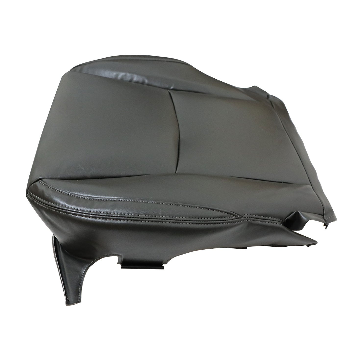 For 2003-2009 Lexus GX470 Driver Bottom Replacement Leather Seat Cover Dark Gray